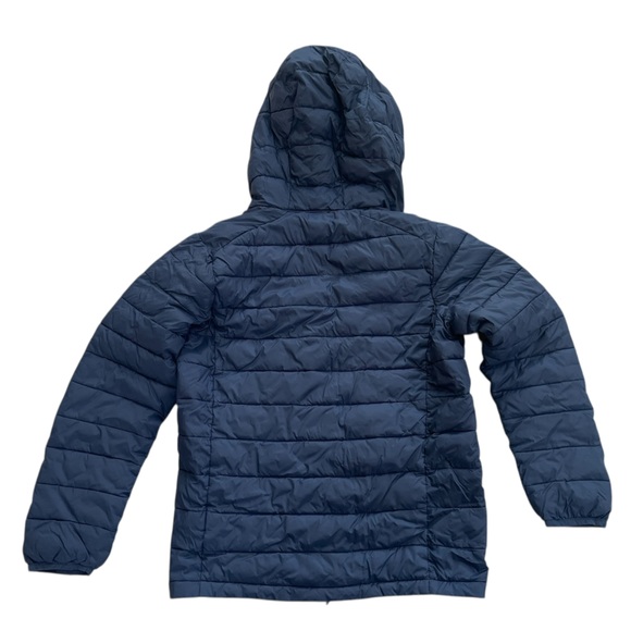 Amazon Essentials Navy Blue Kids Light Puffer Jacket w/Hood, Size Youth XL (12) - Picture 3 of 10